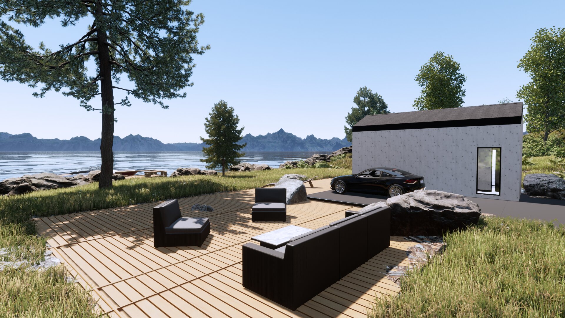 3d Render Picture of Mod Suite Exterior